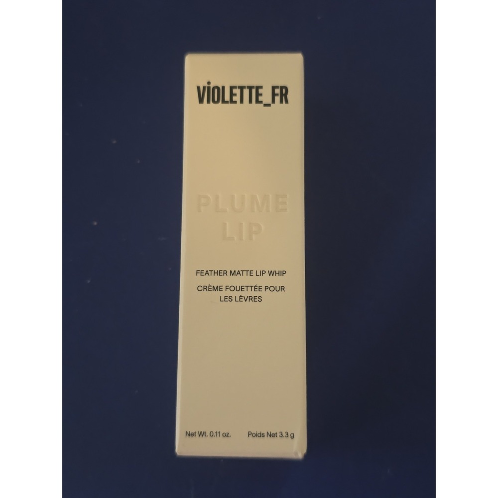 Violette_FR Plume Lip Matte Whip Lipstick Châtaigne Grillée 0.11oz NEW IN BOX